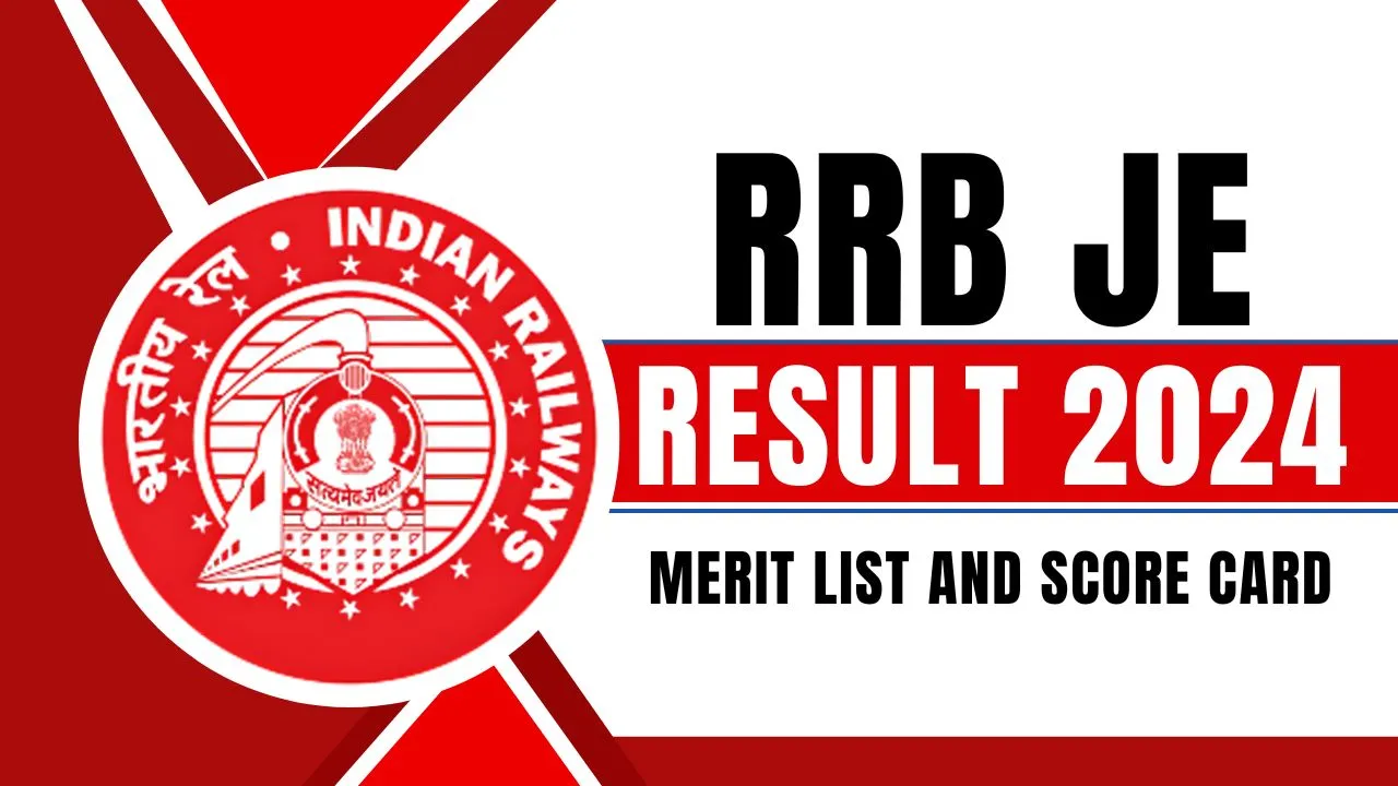 RRB JE Result 2024