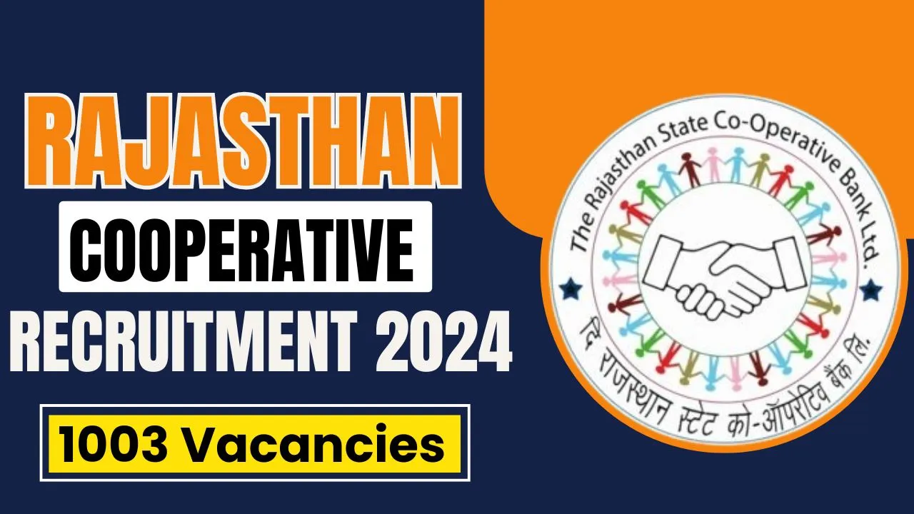 Rajasthan Cooperative Recruitment 2024