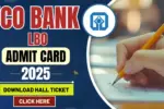 UCO Bank LBO Admit Card 2025